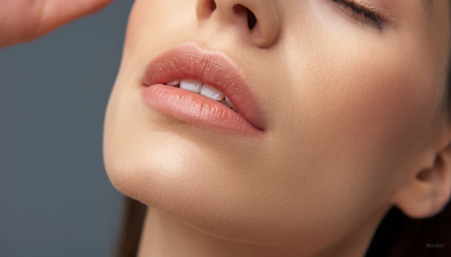 woman with nice full lips